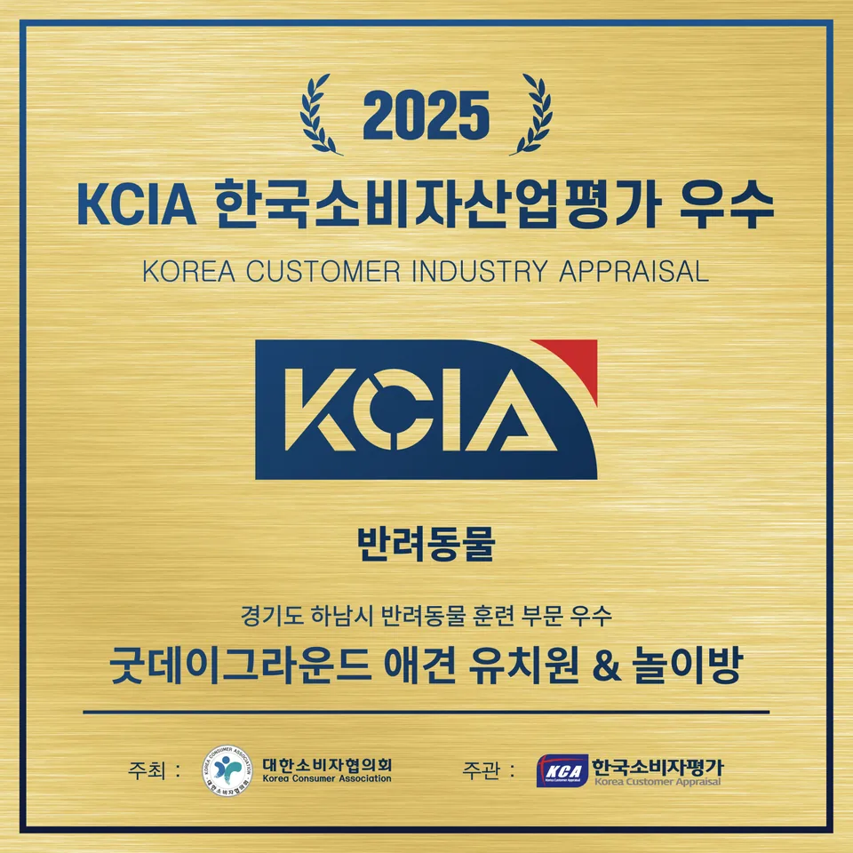 2025 KCIA 한국소비자산업평가 우수 업체 수상 이미지